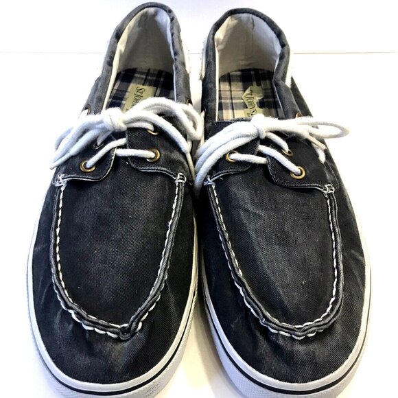 St. John's Bay Gray 016-8003 Boat Casual Shoes Size 12M - Picture 9 of 10